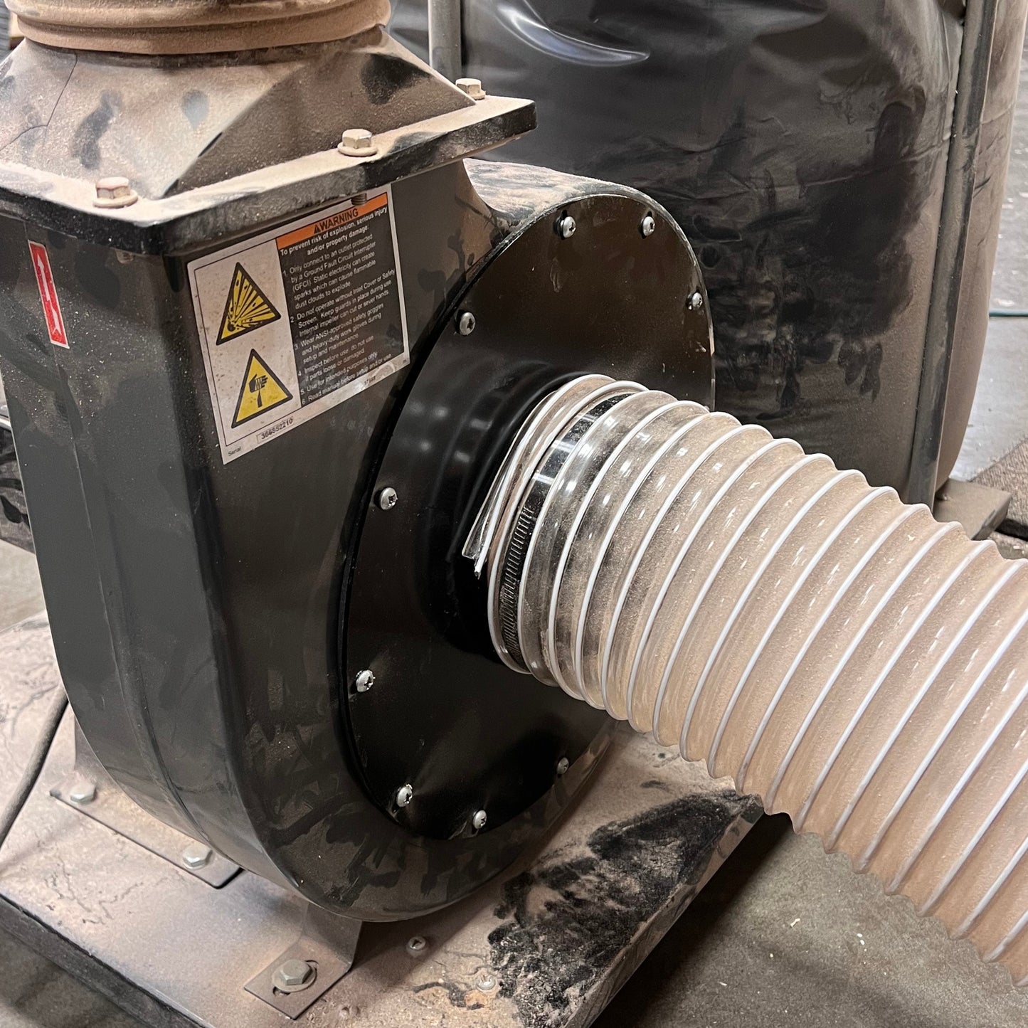 Harbor Freight Dust Collector - Upgrade Adapter