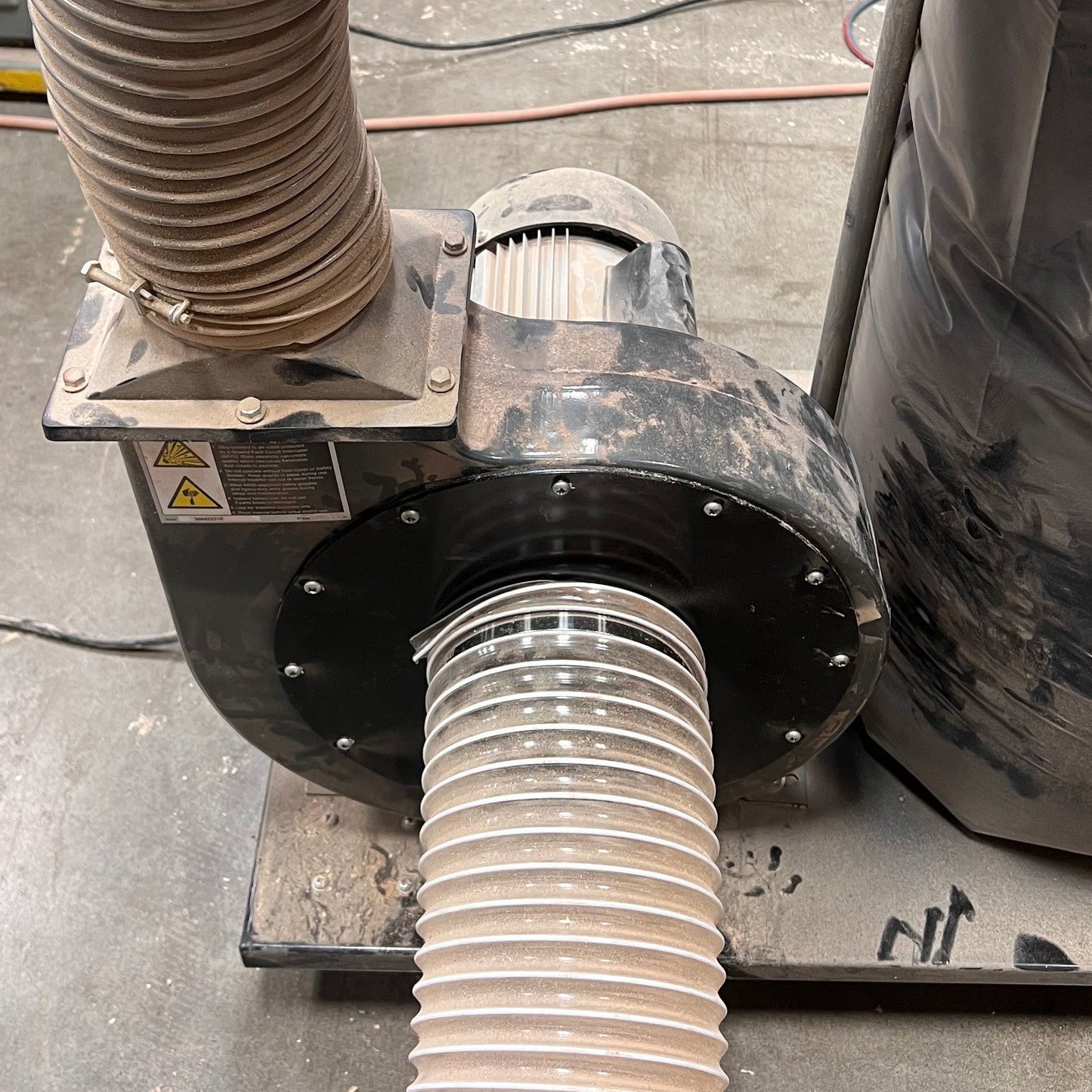 Harbor Freight Dust Collector - Upgrade Adapter